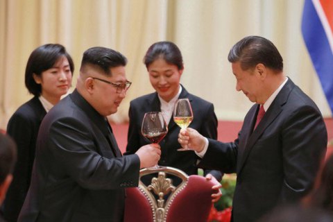 Ким Чен Ын прибыл с официальным визитом в Китай