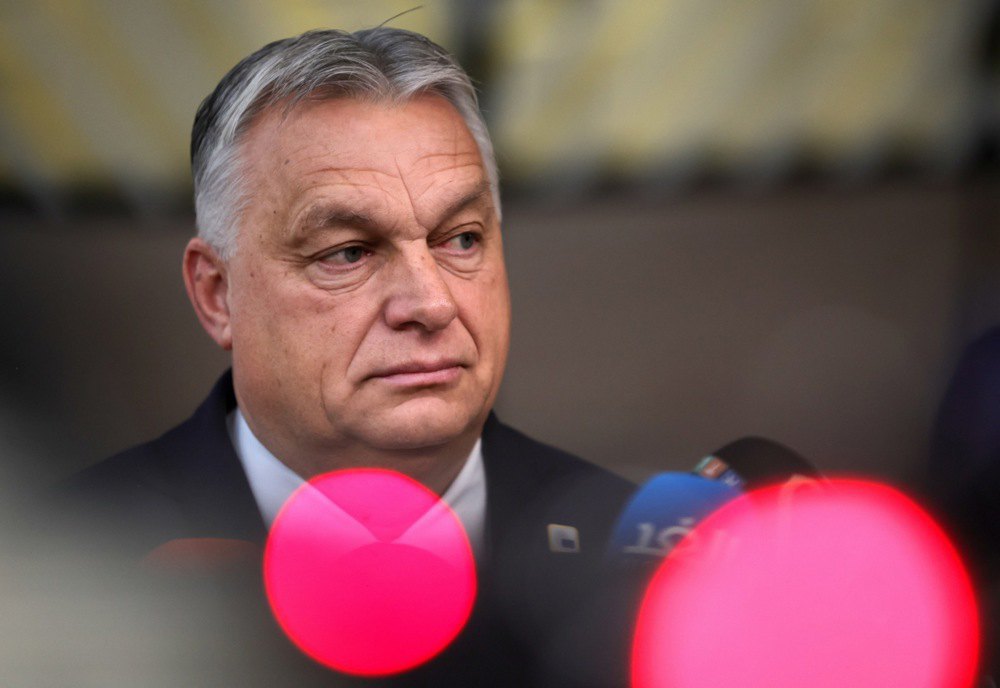 Віктор Орбан на засіданні Європейської ради в Брюсселі, 14 грудня 2023 р.