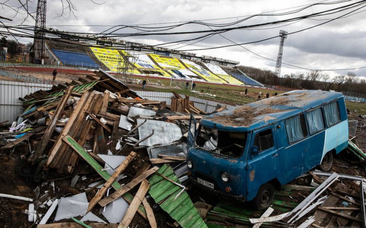 У цьому році від війни постраждало 24 об'єкти спортивної та 19 об'єктів молодіжної інфраструктури, – Мінспорту