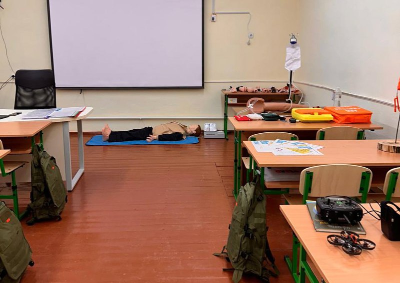 Осередок, де викладають учням предмет «Захист України».