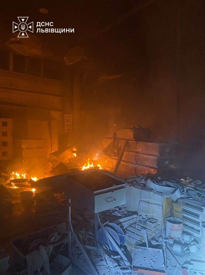 Наслідки атаки росіян на Львівщину