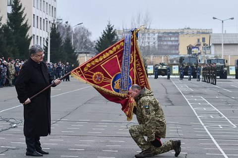 Президентський полк отримав ім'я Богдана Хмельницького