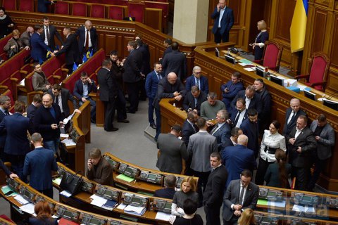 Рада открыла заседание и сразу ушла на перерыв