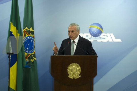 Влада Бразилії затримала екс-президента Темера
