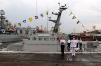 ВМС України отримали новий артилерійський катер "Костопіль"