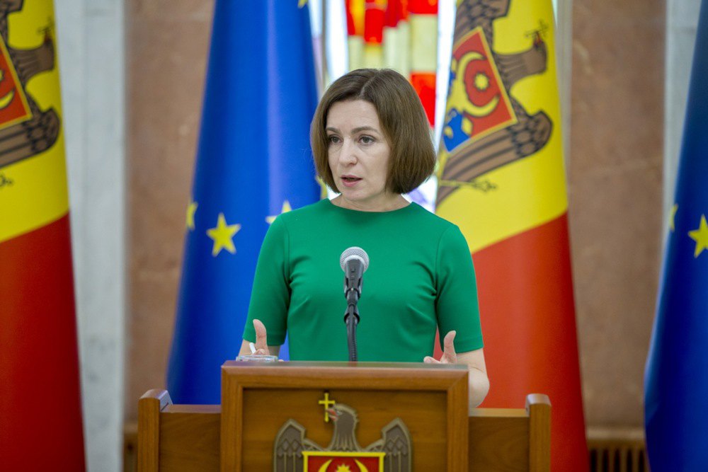 Президентка Молдови Мая Санду