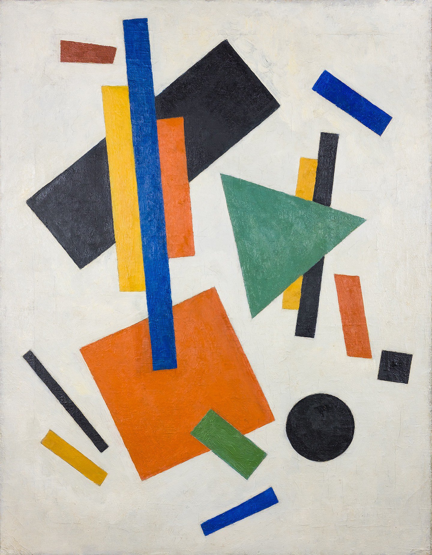 приписана Малевичу робота «Супрематична кольорова композиція»