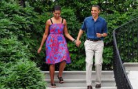 Обама плачет от слов своей жены