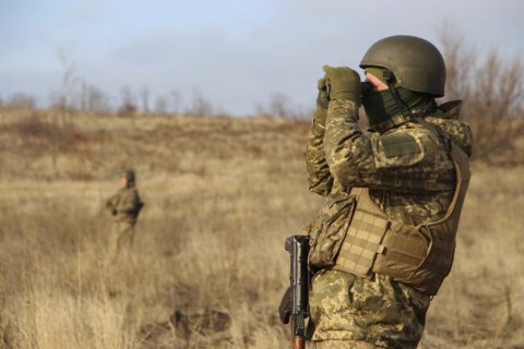 Окупанти п'ять разів обстріляли позиції ЗСУ на Донбасі