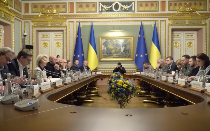 ​Зеленський: "Ми не втратимо жодного дня в роботі задля зближення України та ЄС"