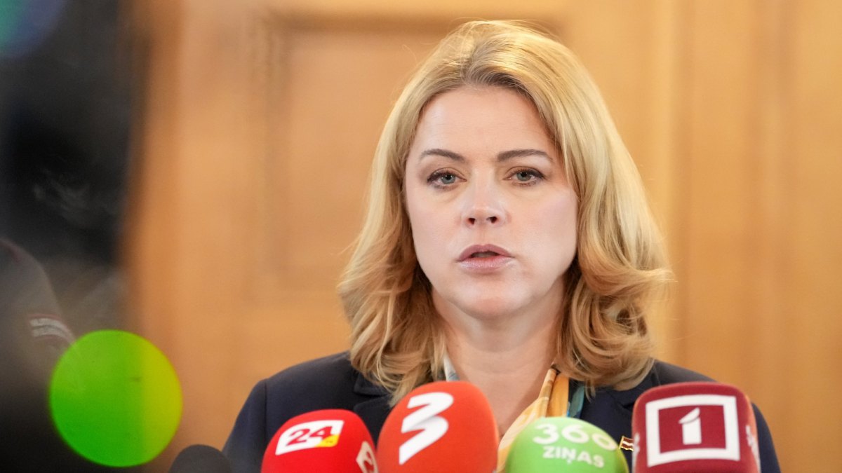 Прем'єр-міністр Латвії Евіка Сіліня