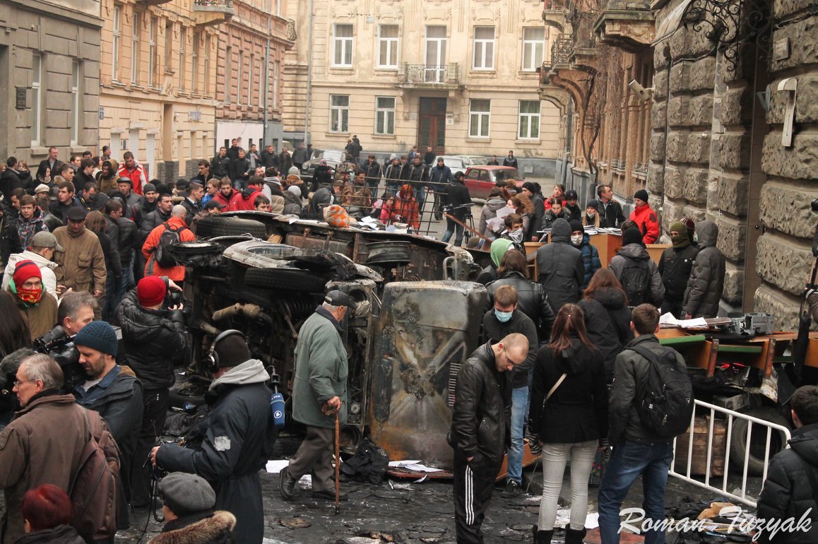 Ніч гніву у Львові, 18 лютого 2014 р 