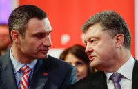 "Евросолидарность" на выборах мэра Киева поддержала Кличко