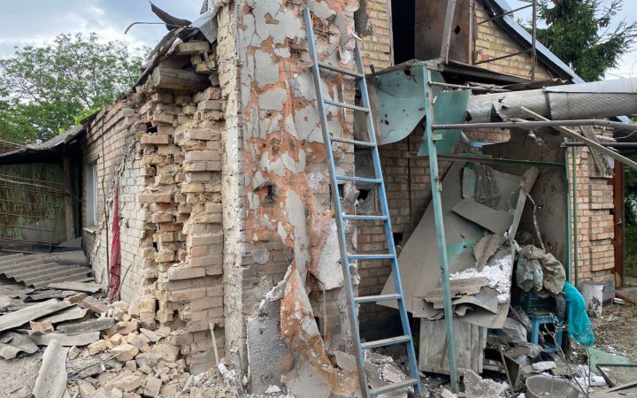 Упродовж дня росіяни обстріляли три громади Дніпропетровщини, пошкоджені житлові будинки