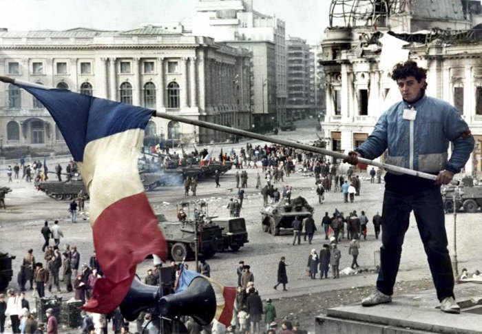 Румынская революция, Бухарест, декабрь, 1989