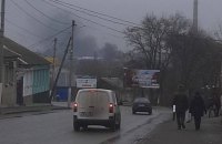 У Мелітополі спалахнула пожежа в районі військової бази окупантів