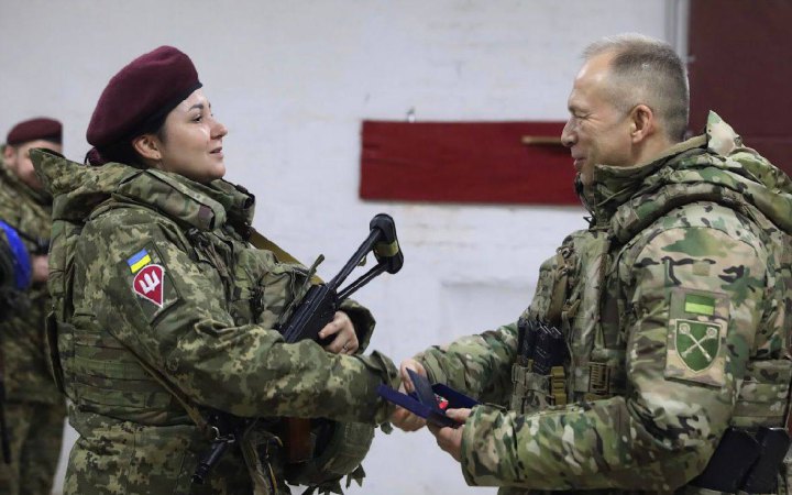 Головнокомандувач ЗСУ нагородив українських захисників за бойові дії на Курському напрямку