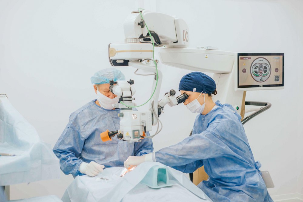 Лікування катаракти у «Львів Медікал Центрі».