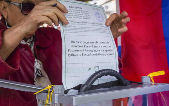 СБУ ідентифікувала понад 6 000 організаторів “псевдореферендумів” на окупованих РФ територіях