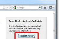 В Firefox добавят кнопку Reset