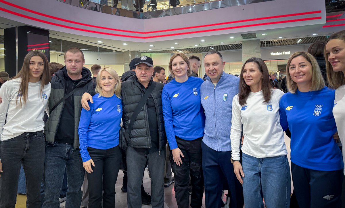 Вадим Гутцайт й українські олімпійці