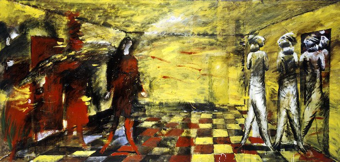 Олег Голосій, Жовта кімната, 1989