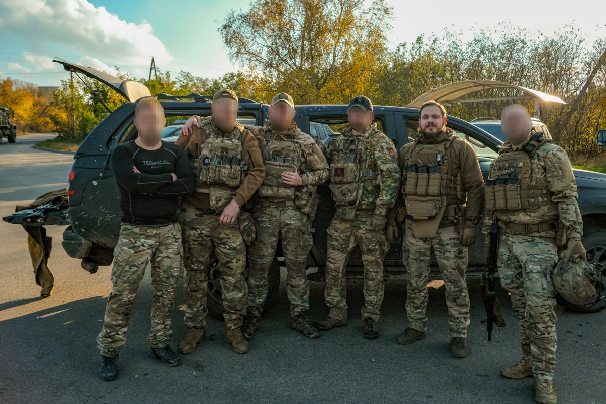 Бійці 1030-го ОЗРДн після виконання бойового завдання