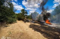 На Миколаївщині за добу сталося 45 пожеж