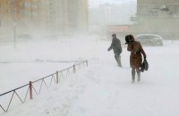 Завтра в Украине снег и метели, в выходные заметно похолодает