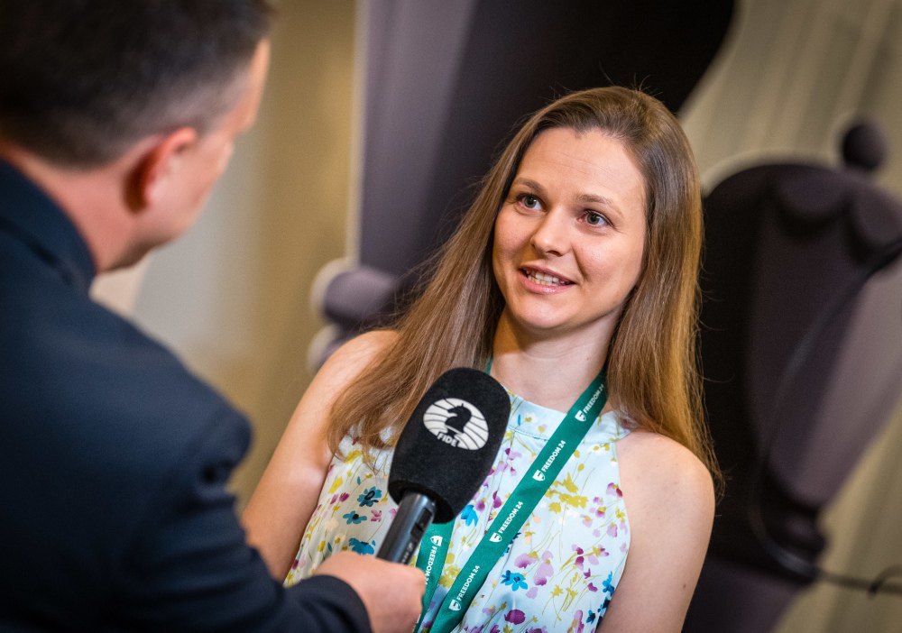 Українська шахістка Анна Музичук