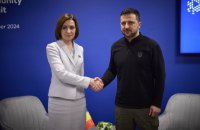 Зеленський обговорив із президенткою Молдови посилення двосторонньої співпраці 