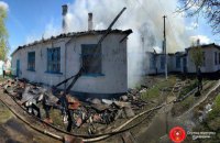 ​В селе возле Острога сгорела школа