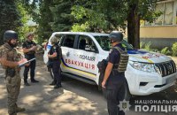 У Гуляйполі росіяни атакували дроном евакуаційний автомобіль поліції