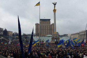 Милиция насчитала на Евромайдане восемь тысяч человек