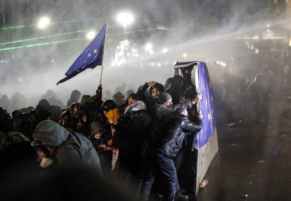 Антиурядовий протест у Тбілісі 