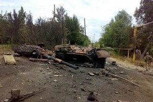 Штаб АТО: бойовики зазнали втрат у Сніжному та під час відходу військових з аеропорту Луганська