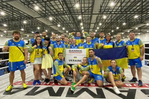 Украина заняла первое общекомандное место на чемпионате мира по смешанным боевым искусствам