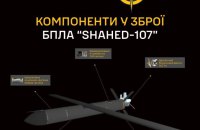 ГУР опублікувало дані будови нових "Shahed-107", якими РФ атакує прифронтові регіони України