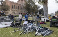 Поліція очистила пропалестинський табір у кампусі Каліфорнійського університету