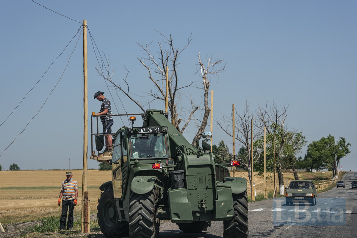 Сітки встановлюють на трасі Краматорськ — Олександрівка — Добропілля