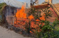 Росіяни вдарили по території підприємства у Кривому Розі