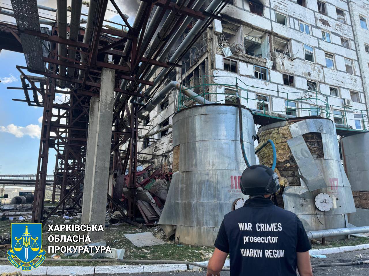 Наслідки російського обстрілу Куп'янського району Харківщини 15 серпня 2024 року