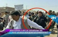 В Перу глава президентской охраны уволен за кражу бензина