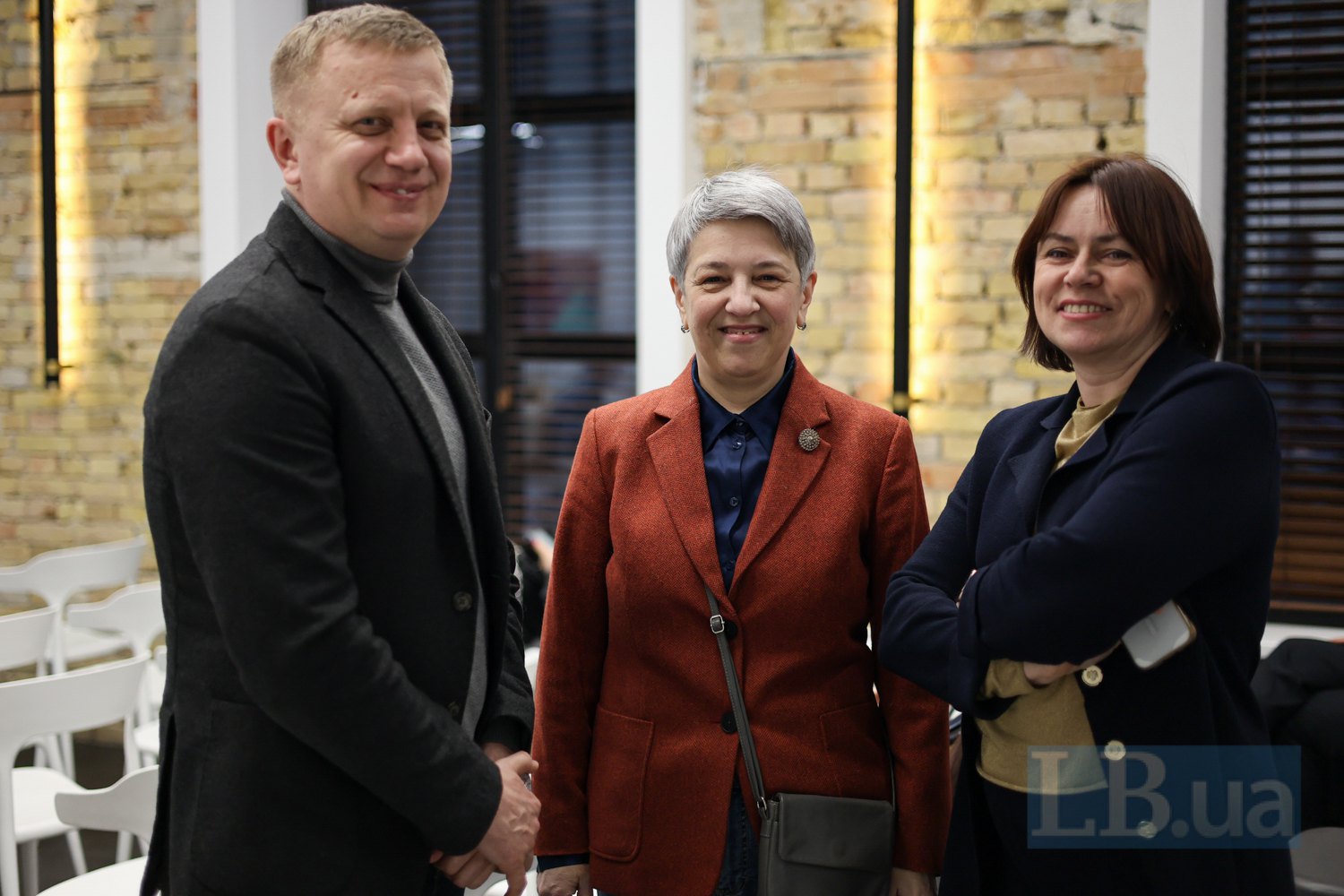 Andriy Chernyak, Rector of the SBU Academy, Orysya Demska, literary scholar and literary critic, Larysa Latypova, Deputy Director General of SOCAR Energy Ukraine