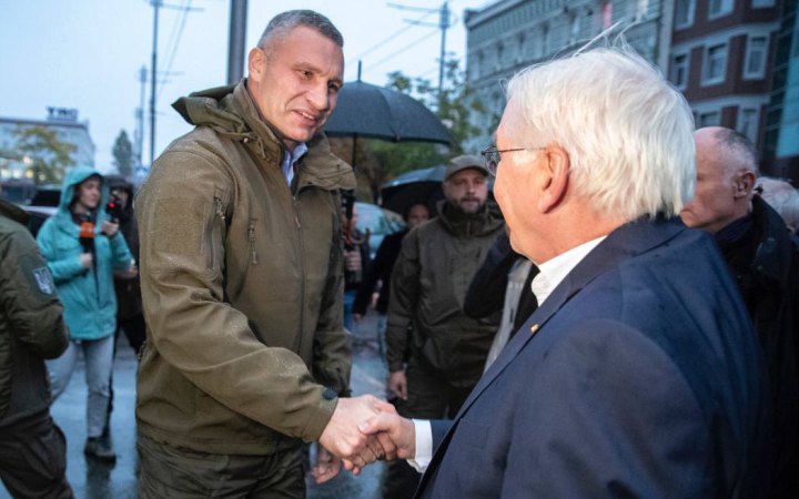 Кличко зустрівся у Києві з президентом Німеччини