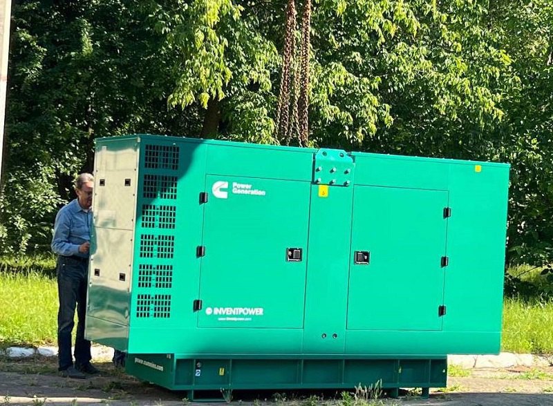 ДП “ІОЦ Мінсоцполітики” отримало дизель-генератор від міжнародної інвестиційної компанії “Kulczyk Investment”