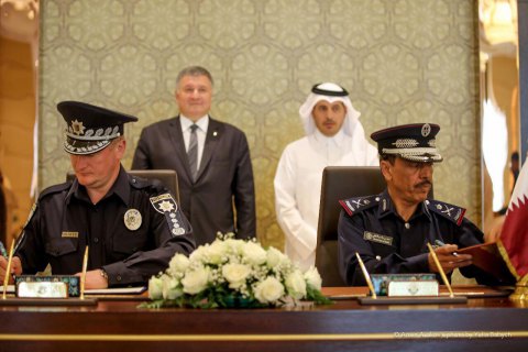 Украина и Катар подписали договор о сотрудничестве в правоохранительной сфере