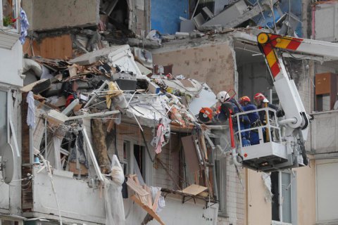 Кличко подтвердил, что взорвавшийся дом на Позняках будут сносить полностью