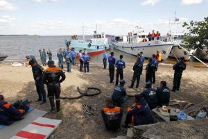 Спасатели завершили работы на затонувшей "Булгарии" 