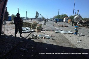 Таможенники РФ заявили о попадании снаряда в пункт пропуска «Новошахтинск»